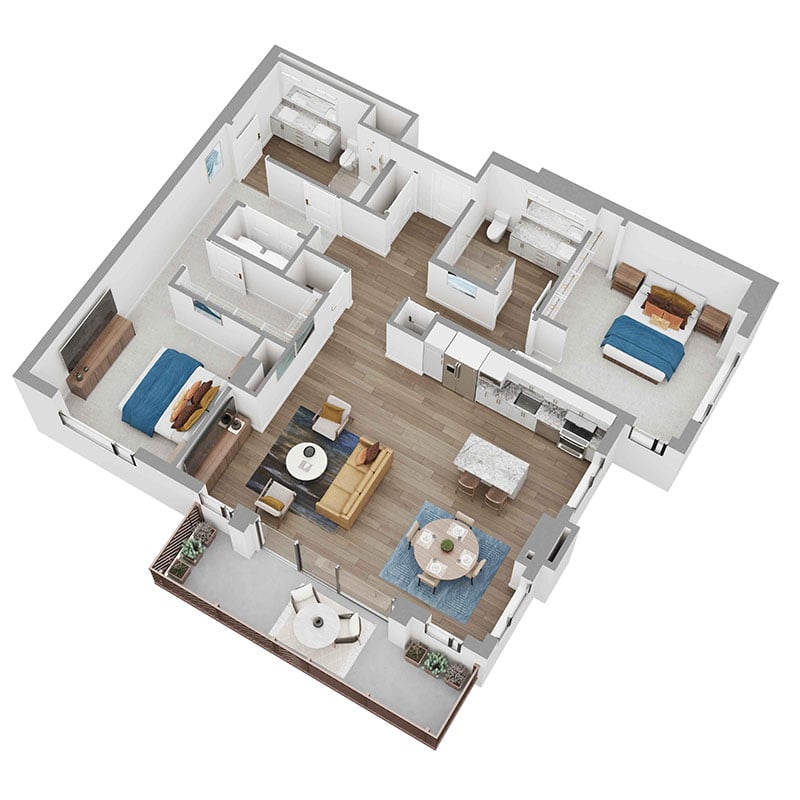 La Posada Pusch Ridge Verbena Floor Plan